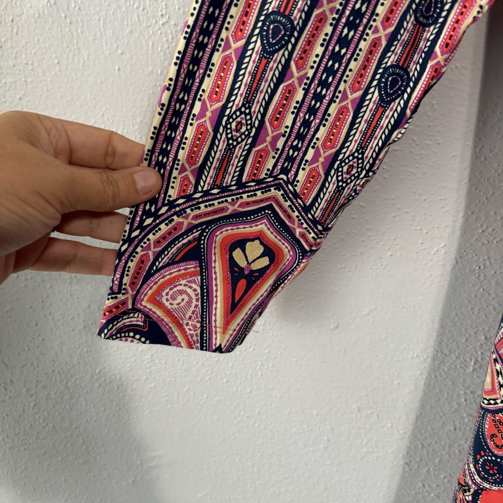 J McLaughlin paisley tunic size small - Picture 5 of 8
